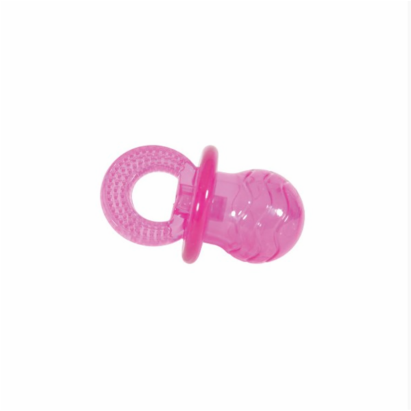 Hračka Zolux TPR POP, dudlík 7,5 cm, růžová