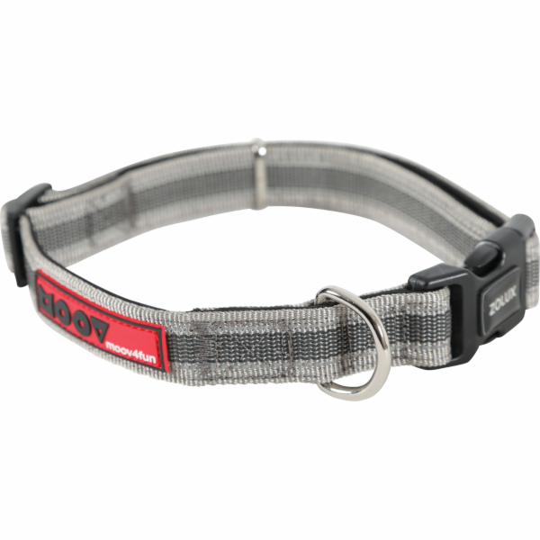 Zolux ZOLUX Nastavitelný límec MOOV 20 mm, šedý