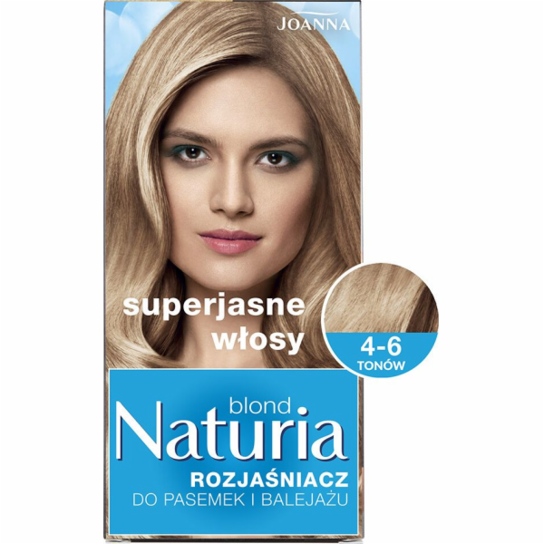 Joanna Naturia Blond zesvětlovač pro melír a balayage 4-6...