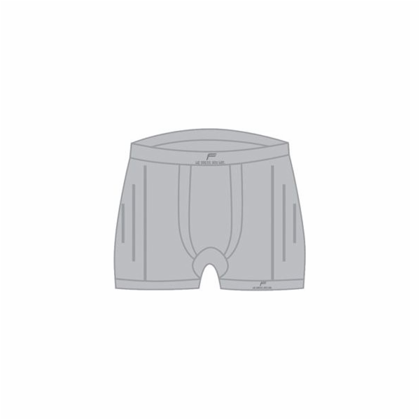 Pánské boxerky Fuse Staycool Megalight 140 silver, veliko...