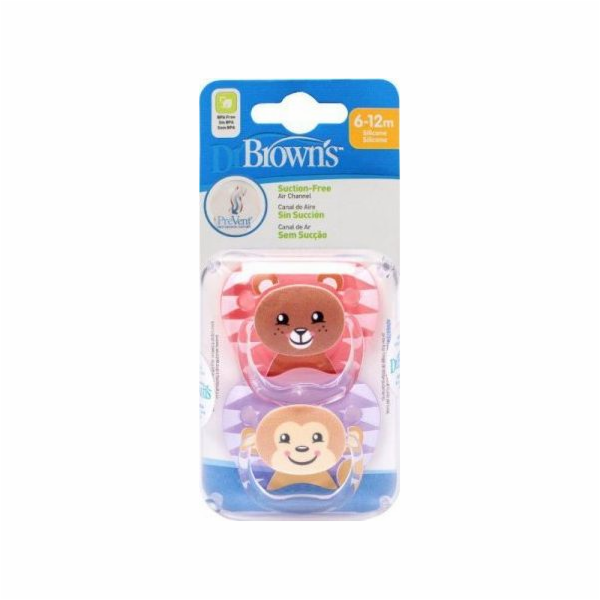 Dr Browns PV22014-PREVENT BUTTERFLY PACIFICATION 6-12 MĚS...
