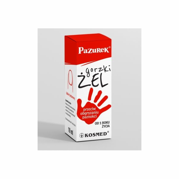Kosmed Pazurek Hořký gel proti kousání nehtů 10ml
