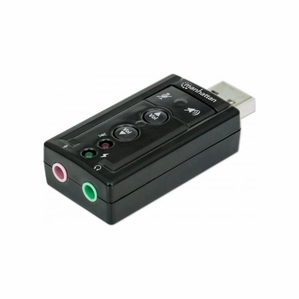 Zvuková karta Manhattan Hi-Speed USB 3D 7.1 (152341)