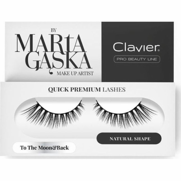 Clavier CLAVIER_Quick Premium Lashes strips To The Moon B...