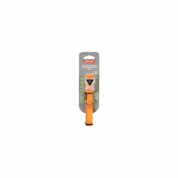 Silikonový límec Zolux Orange 20 mm