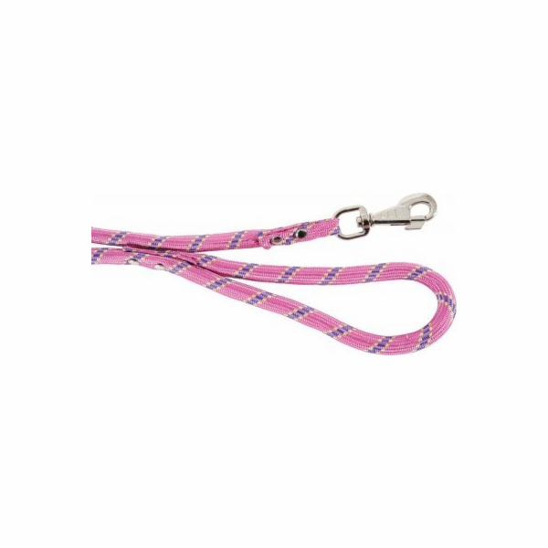 Vodítko Zolux Nylon, růžová šňůrka, 13mm/3m