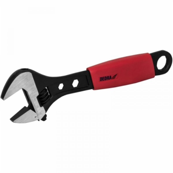 Dedra Nastavitelný klíč 250mm pogumovaná rukojeť (12B225)