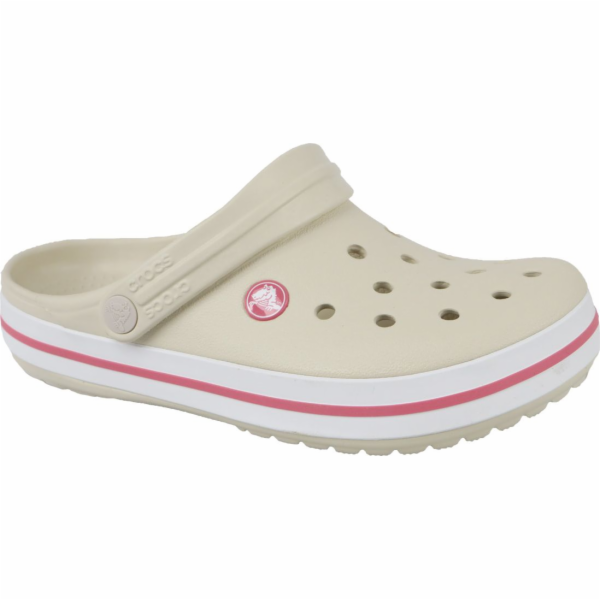 Dámské pantofle Crocs Crockband, béžové, velikost 37/38 (...