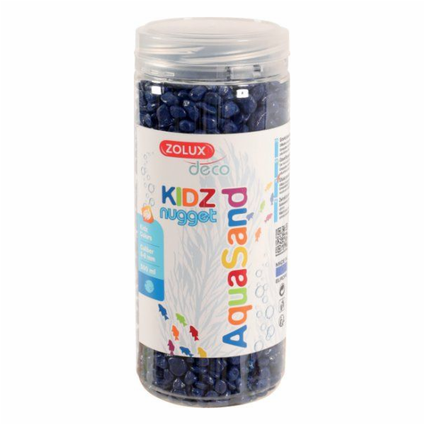 Zolux Aquasand Kidz Nugget stelivo modré 500ml