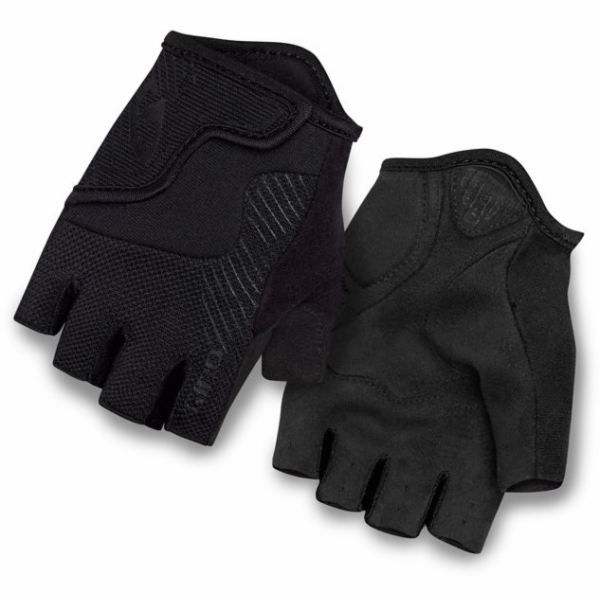 GIRO Dětské cyklistické rukavice Bravo JR mono černá veli...