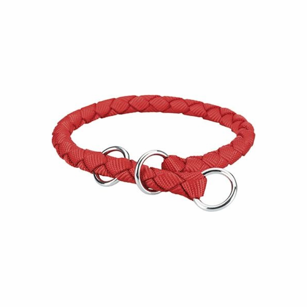 Obojek Trixie Cavo pinch červený, velikost S: 30–36 cm/12 mm