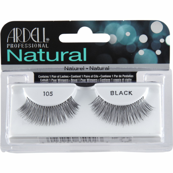 Ardell Natural 105 1 pár černých umělých řas