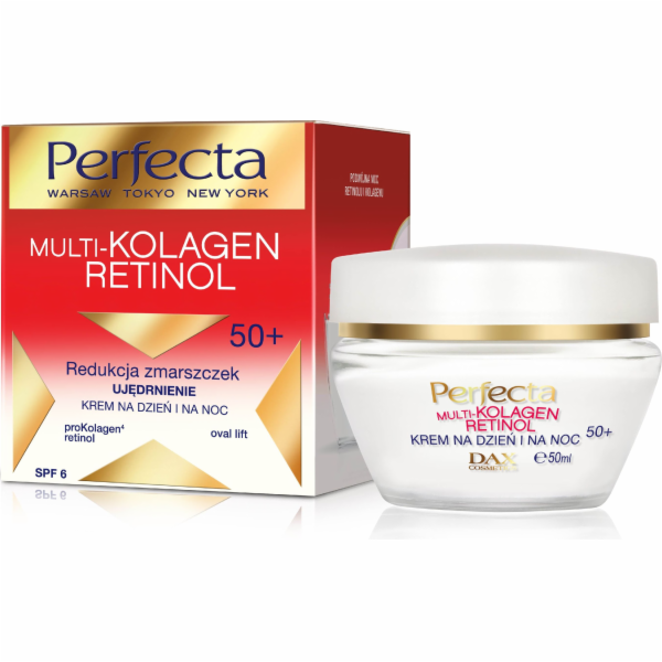 Perfecta Multi-Collagen Retinol 50+ zpevňující krém na ob...