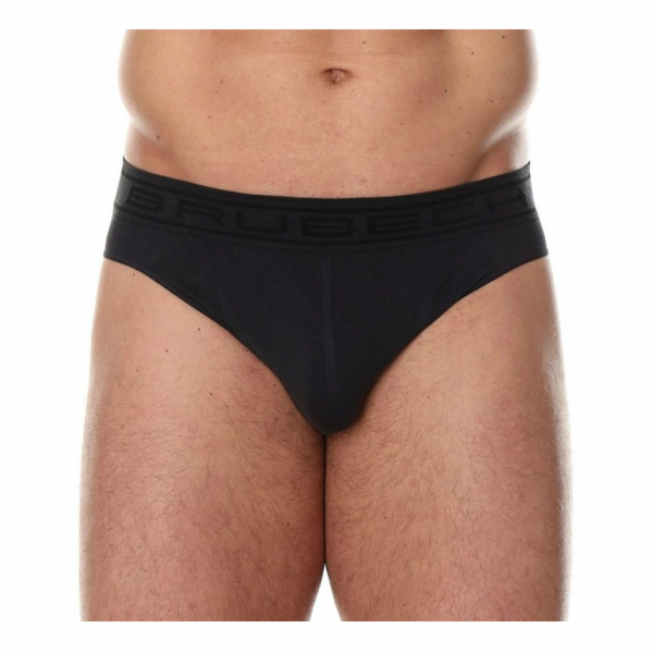 Brubeck Pánské slipy Comfort Cotton, tmavý grafit, veliko...