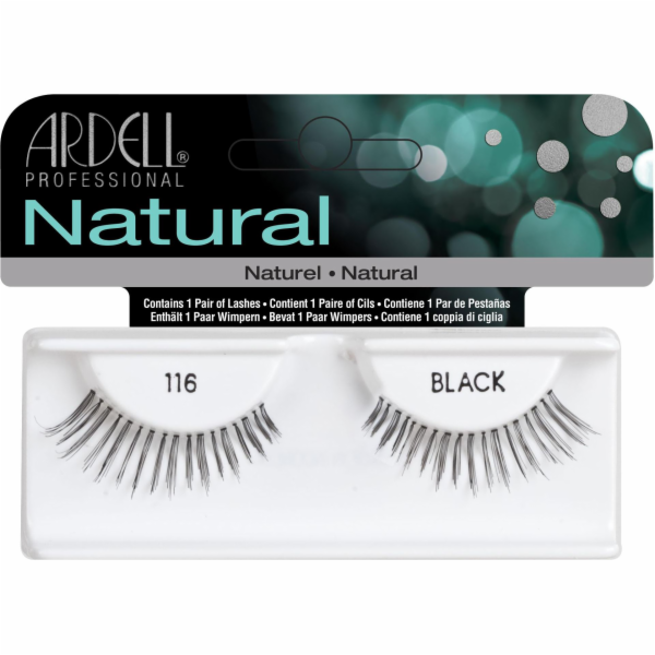 Ardell Natural 116 1 pár umělých řas černý
