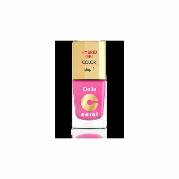 Delia Cosmetics Coral Hybrid Gel nail email č. 22 candy p...