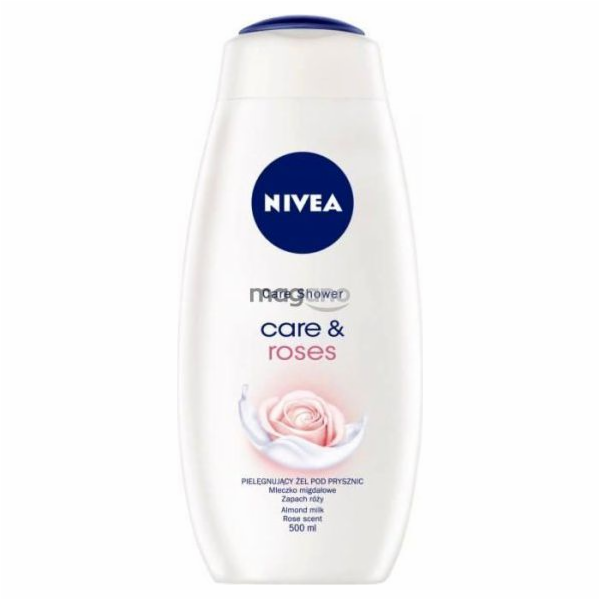 Sprchový gel Nivea Care & Roses (W) 500 ml