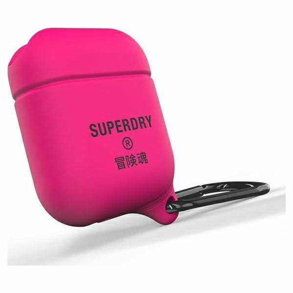 Superdry SuperDry AirPods Cover Voděodolný růžový/růžový
