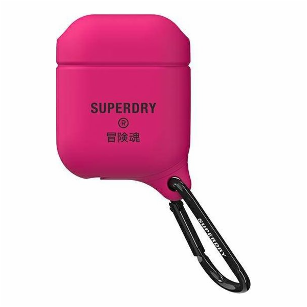 Superdry SuperDry AirPods Cover Voděodolný růžový/růžový