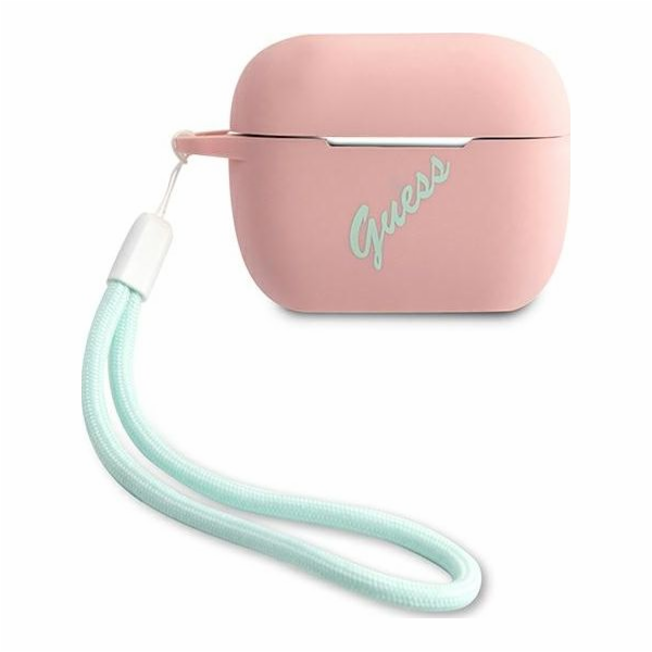 Guess Case Guess GUACAPLSVSPG kryt Apple AirPods Pro růžo...