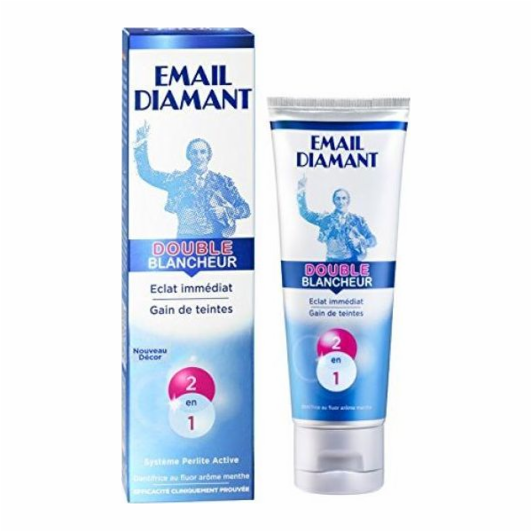 Email Diamant Double Blancheur zubní pasta 75ml