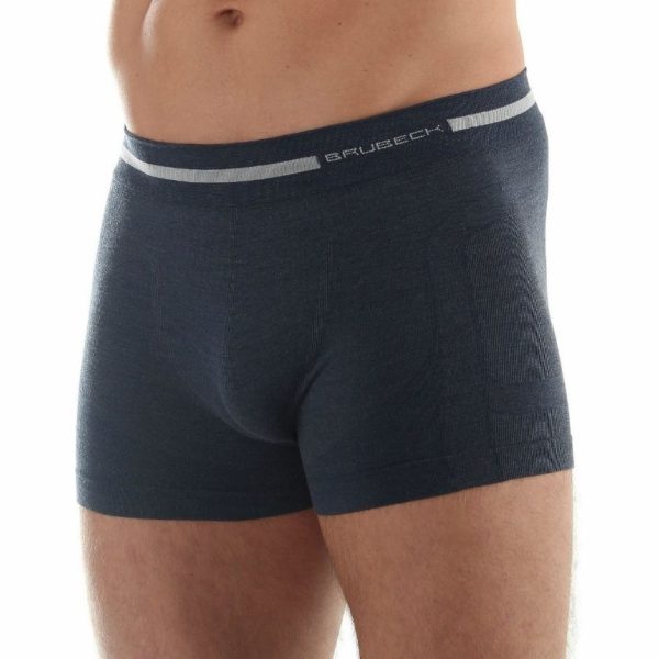 Pánské boxerky Brubeck Comfort Wool Merino, tmavě modrá, ...