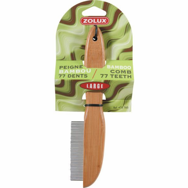 Zolux Bamboo Comb 77 zubů - velký