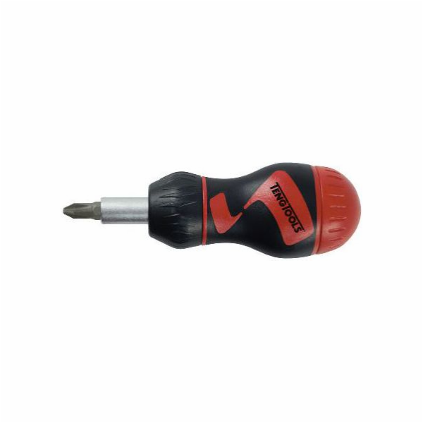 Krátký ráčnový šroubovák Teng Tools s vyměnitelnými bity ...