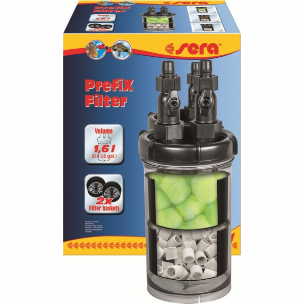 Sera PrefiX Filter - přídavný filtr pro čerpadla a extern...
