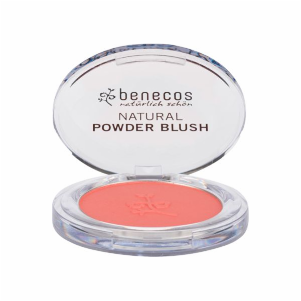 Benecos BENECOS_Natural Powder Blush korálově červená Sas...