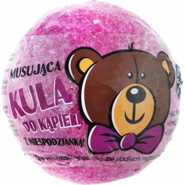 LaQ Šumivá koule s překvapením Růžová 120g