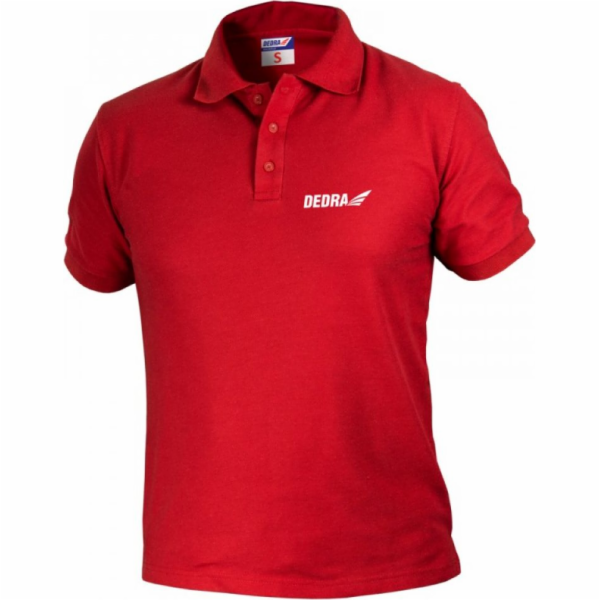 Dedra pánské polo tričko červené S (BH5PC-S)