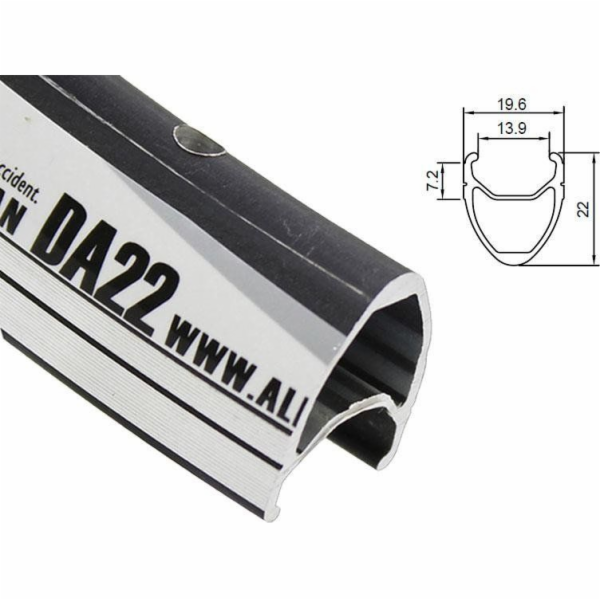 ALEXRIMS ALEXRIMS DA22 silniční ráfek 700x32 dírek. CNC s...