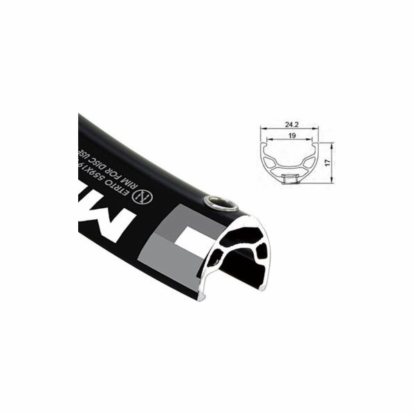 ALEXRIMS MD19 mtb ráfek 27,5x32 dírek. Tubeless Ready H. ...