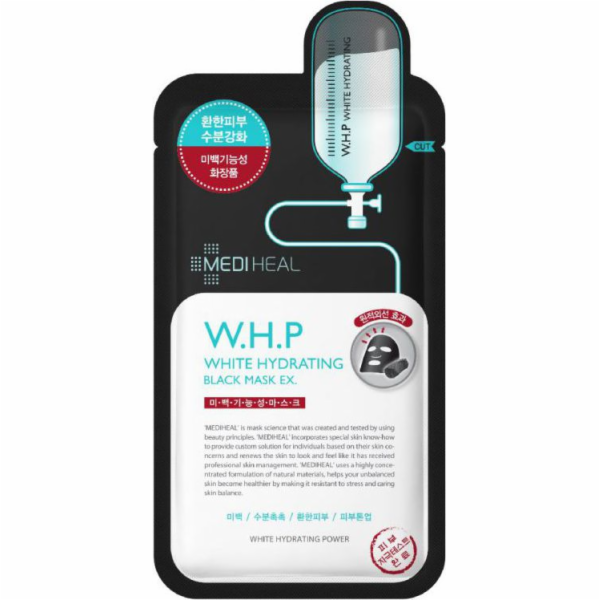 MEDIHEAL WHP White Hydrating Black Mask EX černá hydratač...