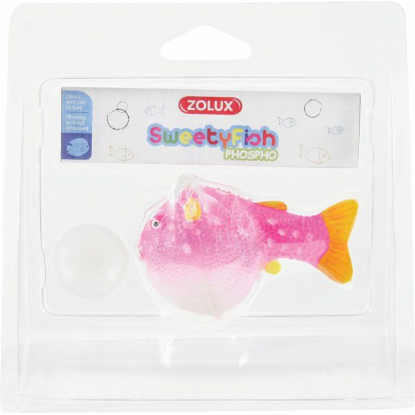 Zolux Akvarijní dekorace SweetyFish Phospho Puffer rybičk...