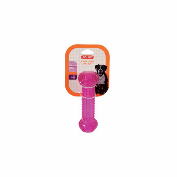 Zolux TPR POP stick hračka 15 cm růžová