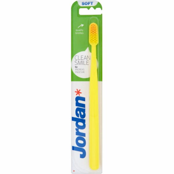 Měkký zubní kartáček Jordan Clean Smile