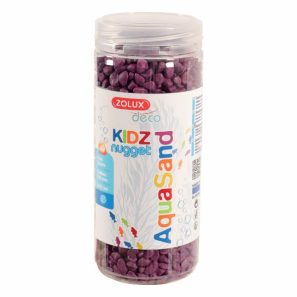 Zolux Aquasand Kidz Nugget stelivo fialové 500ml