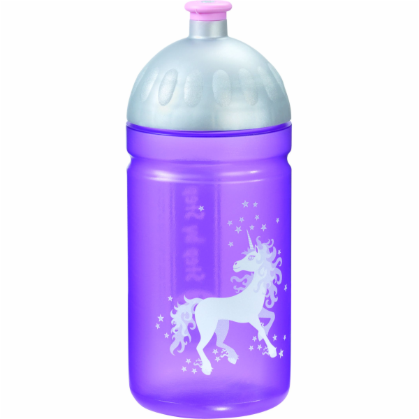 Krok za krokem Dětská lahvička Unicorn 500ml fialová