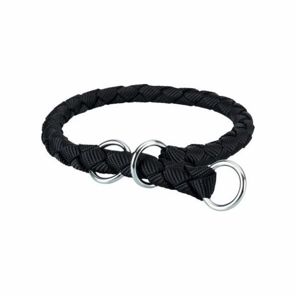 Obojek Trixie Cavo, černý, velikost L 47–55 cm/18 mm