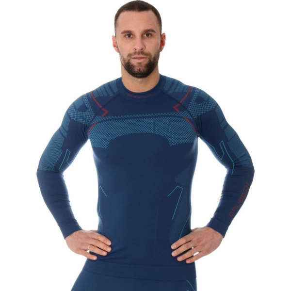 Brubeck LS13040A Pánská THERMO džínová mikina XL