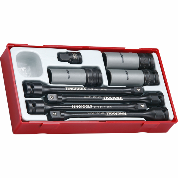 Teng Tools 8dílná sada Teng Tools TTTS08 s otočnou stopkou