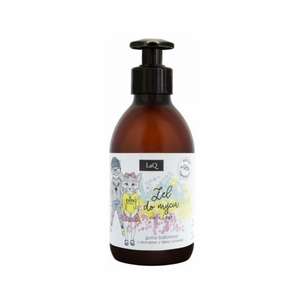 LaQ Gel do koupele s extraktem z rýžového mléka 300ml