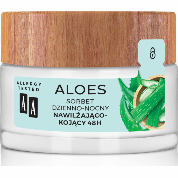 AA Aloes 100% Den-Noční sorbet hydratační a zklidňující 4...