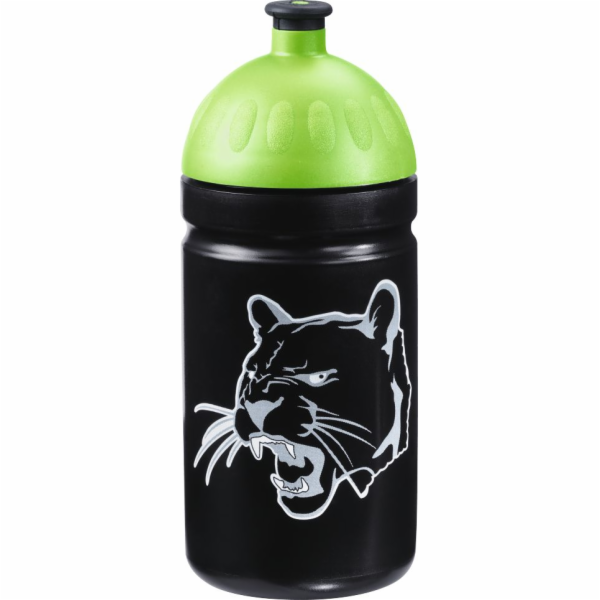 Krok za krokem Dětská lahvička Divoká kočka 500ml černá