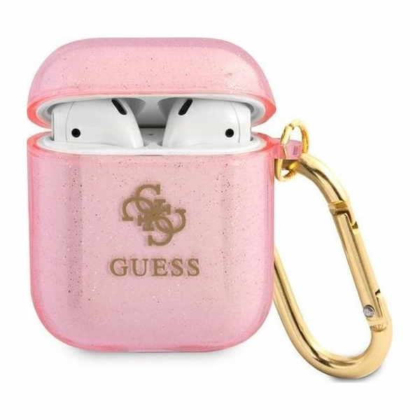 Guess Guess kryt AirPods GUA2UCG4GP růžový/růžový Glitter...
