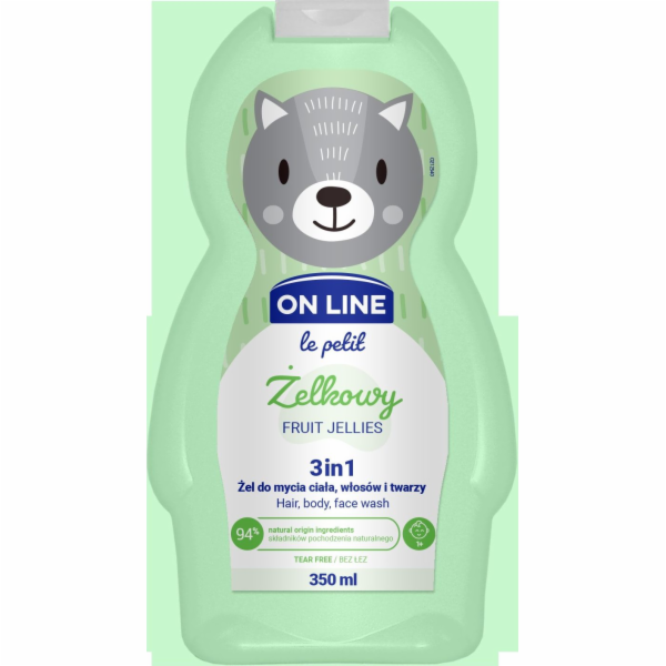 On Line Le Petit 3v1 prací gel pro děti Jelly