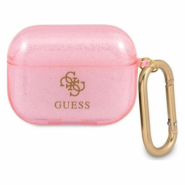 Kryt Guess Guess GUAPUCG4GP AirPods Pro růžový/růžový Gli...