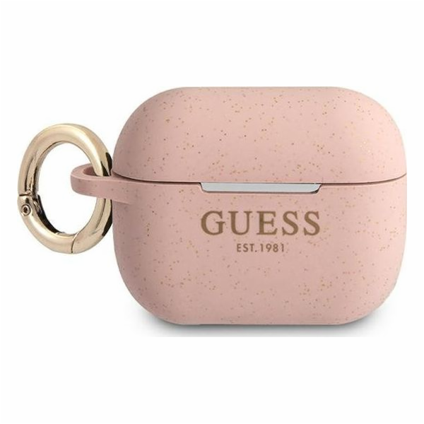 Guess Guess GUAPSGGEP kryt AirPods Pro růžový/růžový sili...